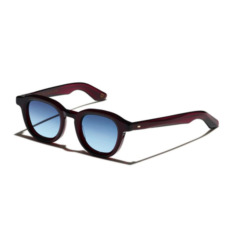 MOSCOT DAHVEN BURGUNDY/DENIM BLUE 44