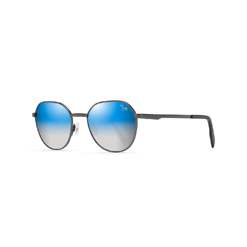 MAUI JIM DBS845-02C BLUETOSILVERHUKILAUDARKGUNMETAL