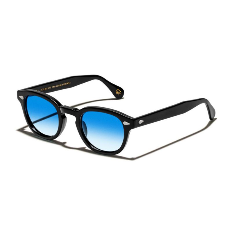 MOSCOT LEMTOSH BASE 2 BLK/BROADWAY BLUE 49