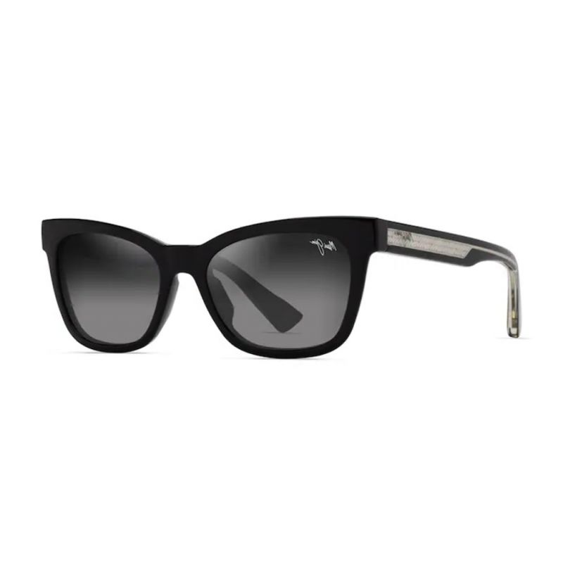 MAUI JIM GS689-02 GREYHIWAHIWASHINYBLACKW/GREY&BLACK