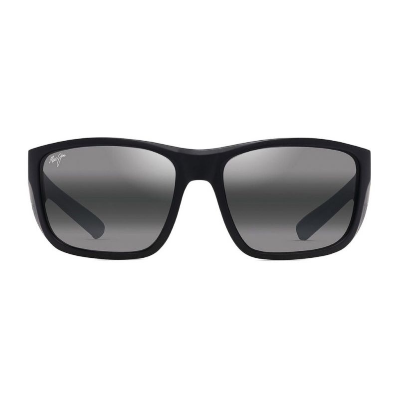 MAUI JIM 896-02 GREYAMBERJACKMATTEBLACKWITHBLACK