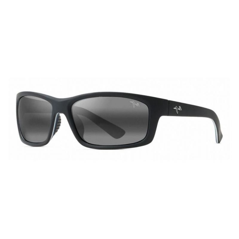 MAUI JIM 766-02MD GREYKANAIOCOASTMATTEBLACK/WHITE/BLUE