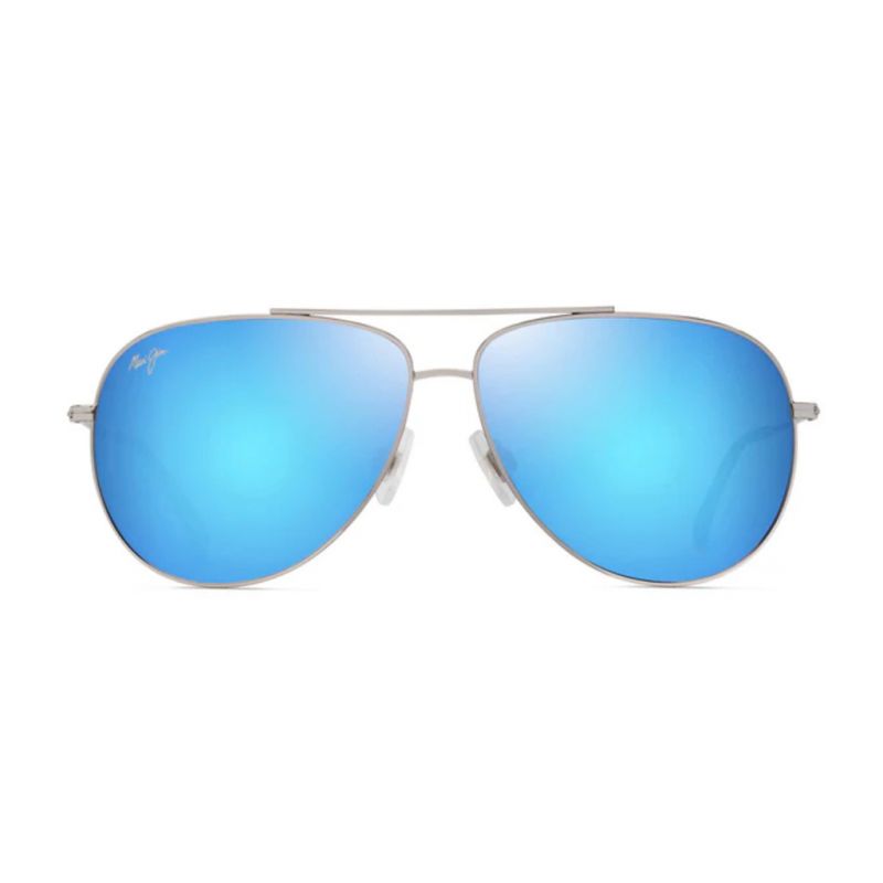 MAUI JIM B674-17B BLUEHAWAIIHAUOLIXLSHSILVERW/BLUE