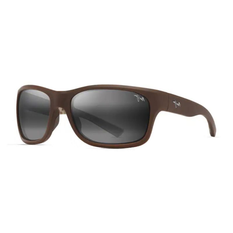 MAUI JIM 681-01 GREYANONUIMATTEBROWNW/BROWNCAMOIN