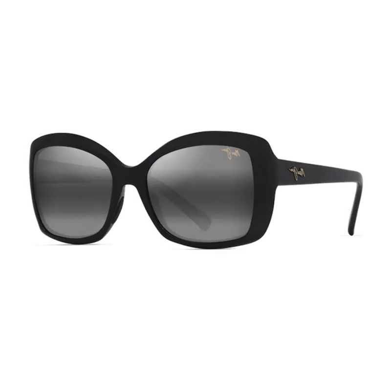 MAUI JIM 735-02 GREYORCHIDSHINYBLACK