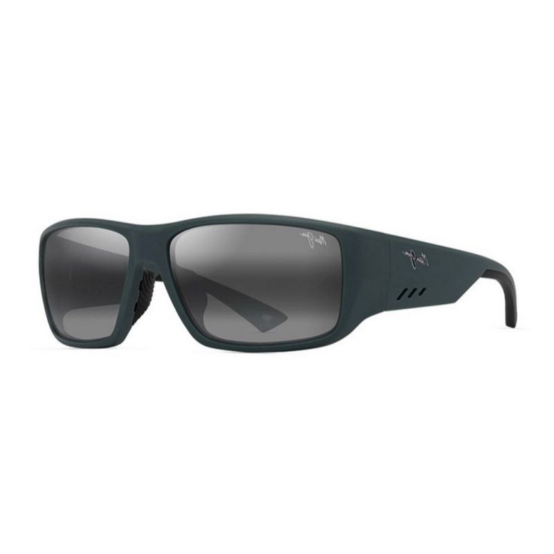 MAUI JIM 664-15 GREYKEHAAFMATTEDARKMILITARYGREEN