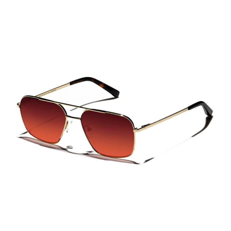 MOSCOT SHTARKE GOLD/CABERNET 54