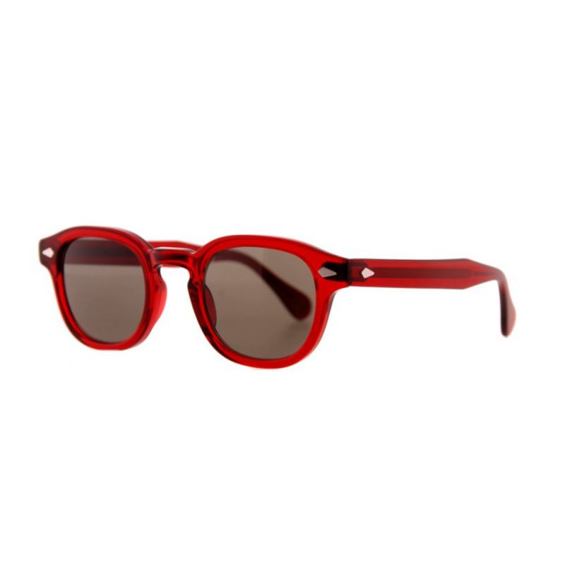 MOSCOT LEMTOSH RUBY/GREY 46