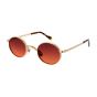 MOSCOT MOYEL GOLD CABERNET LENSES 44