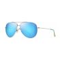 MAUI JIM B674-17B BLUEHAWAIIHAUOLIXLSHSILVERW/BLUE