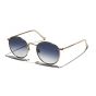MOSCOT ZEVTT GOLD/BLUE GRAD 49